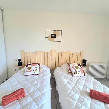 2 Pieces Face Mer, Balcon, 50m Plage, Proche Centre Et Commerces - Saint-brevin - Fr-1-364-141 Apartment Saint-Brévin-les-Pins