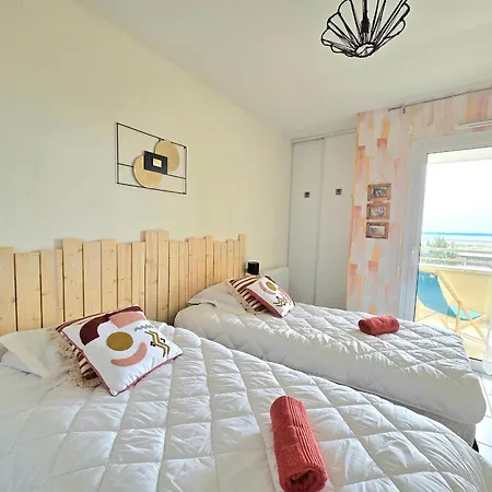 Lejlighed 2 Pieces Face Mer, Balcon, 50m Plage, Proche Centre Et Commerces - Saint-brevin - Fr-1-364-141 *
